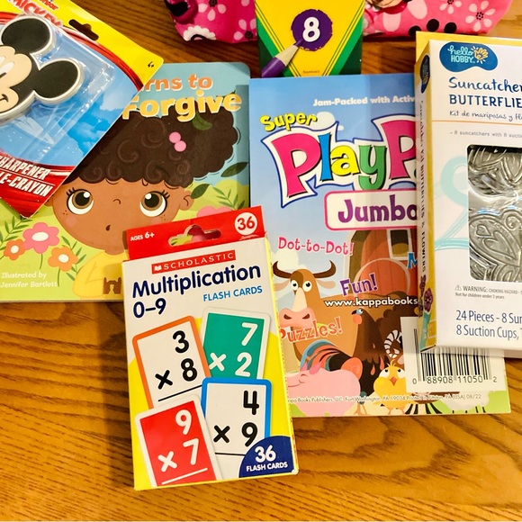 Handmade Minnie Mouse Fun Activity Tote Bag - Picture 4 of 6